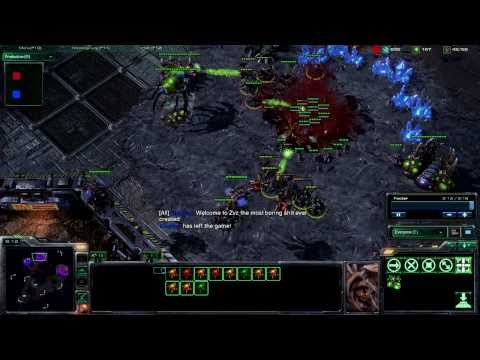 Zerg vs Zerg: 1 Base Tech'd Roach Push