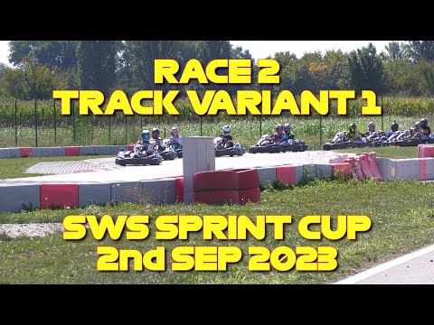 2023-09-02 SWS Sprint Cup Slovak Karting Center - Race 2, track variant 1 - unedited full HD video
