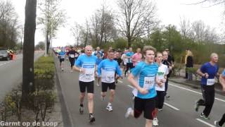 preview picture of video 'Hoogeveense Cascaderun 2012 - 10Mijl, het 1Km punt'