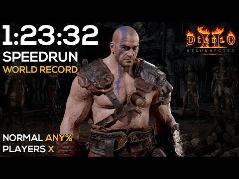 WORLD'S FASTEST BARBARIAN SPEEDRUN | 1:23:32 IGT | 1:25:57 RTA | DIABLO 2 RESURRECTED