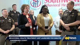 Behavioral health treatment unit launched for Vanderburgh County inmates