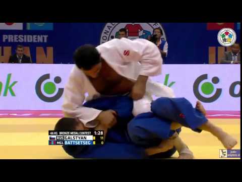 Judo 2015 Grand Prix Ulaanbaatar: Galstyan (RUS) - Battsetseg (MGL) [-66kg] bronze