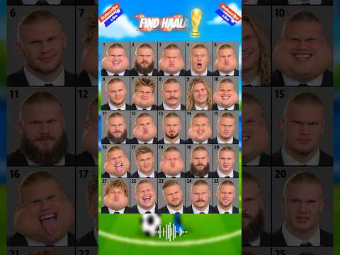 Find Haaland and Messi Yamal #haaland #messi #yamal