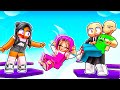 COLOR BLOCK  WITH BOSS BABY, BOBBY, ZOEY, AND MASH | ROBLOX