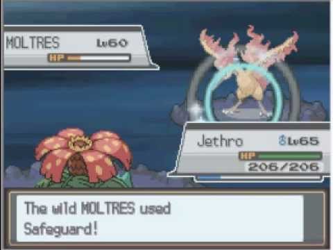 Pokemon Spirit Gold Walkthrough 94 - Mt. Silver & Moltres