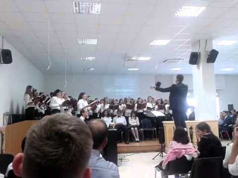 Atelier coral Jubilate- Lauda astazi pe Domnul- corul biserici Villalba & Limanuri bune (Roma).