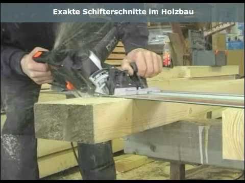 Schifterschnitt mit der Schwertsäge UniverS SSP 200 von PROTOOL