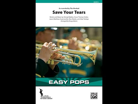 Save Your Tears, arr. Doug Adams – Score & Sound