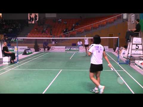 MMČR WS   Getter Saar vs Mei Hui Chiang   2013 Yonex Czech International