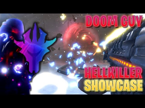 Showcasing the 0.1% MONARCH Doom Guy / Hellkiller in Anime Vanguards!