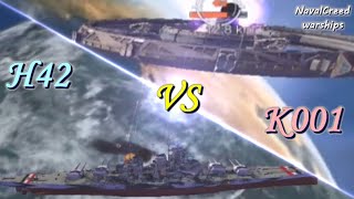 【NAVAL CREED:WARSHIPS】Ultimate K001 Attack Solo Clear【H42】