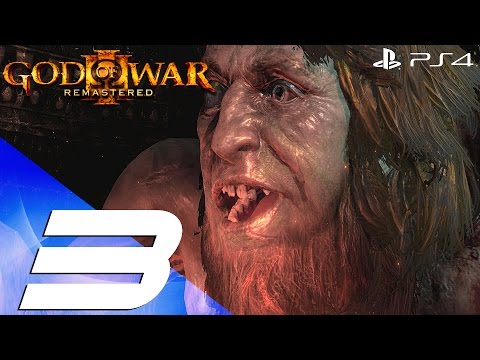 God of War 3 Remastered - 60fps Walkthrough Part 3 - Hephaestus Dungeon