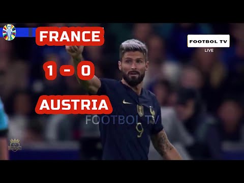 France Vs Austria 1 - 0  All Goals & Highlights Euro Cup 2024