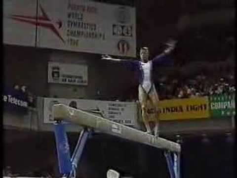Dominique Dawes - 1996 Worlds Finals - Balance Beam