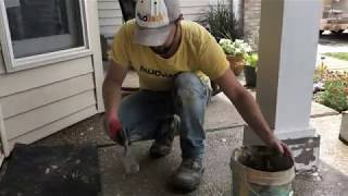 Lifting A Sinking Porch and Roof