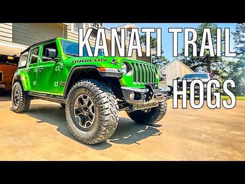 Kanati Trail Hog AT First Impressions and Overview | 2019 Jeep JL Rubicon 37/12.5/R17 Kanati ATs
