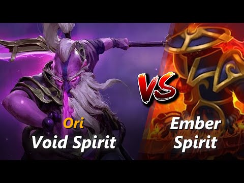 Ori mid Void Spirit vs Ember Spirit | First 10 minutes
