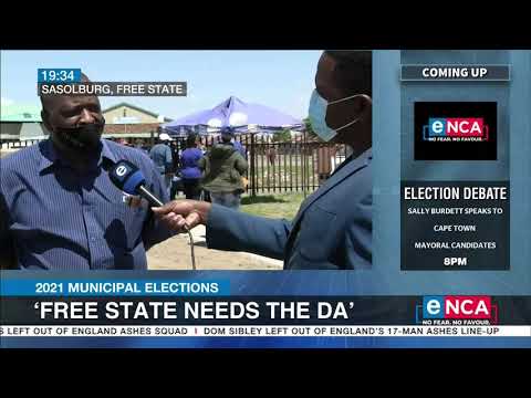 2021 Municipal Elections DA campaigns in Free State