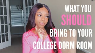 things you NEED to bring to college | dorm essentials + tips + advice | EP. 1