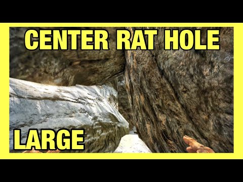 LARGE CENTER RAT HOLE (ARK : SURVIVAL EVOLVED) #WHERESTHATBASE