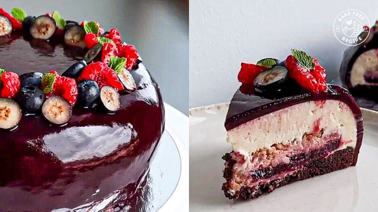How To Make A Gluten Free Entremet Cake (Vegan)