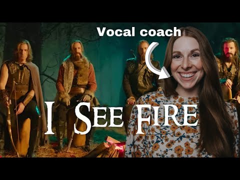 Vocal coach reacts to Geoff Castellucci - I See Fire