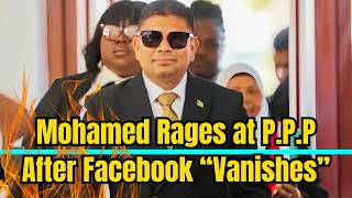 Mohamed Makes First Official Statement Since Facebook Page Vanished