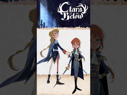Did you know that Clara could have looked very different? ⚔️  ❄️ Here are some early explorations!