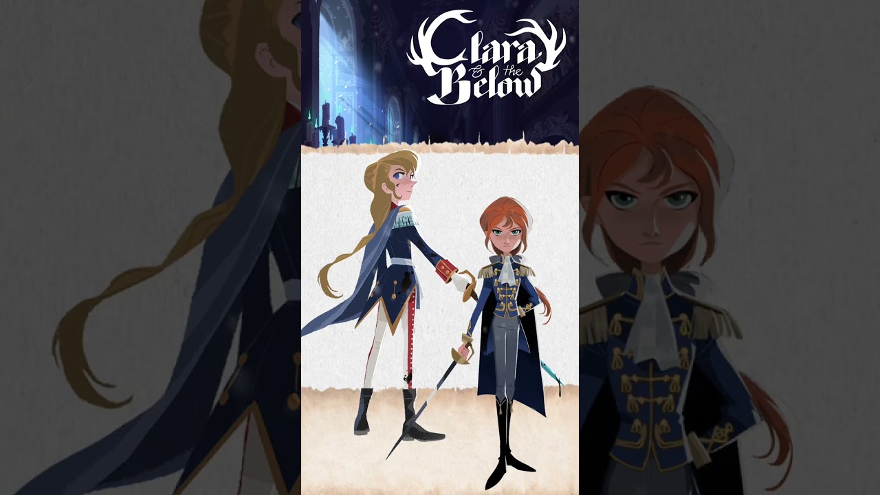 Did you know that Clara could have looked very different? ⚔️  ❄️ Here are some early explorations!