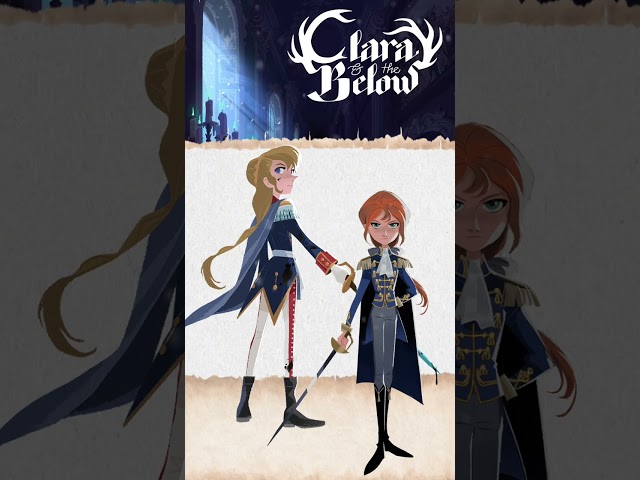 Did you know that Clara could have looked very different? ⚔️  ❄️ Here are some early explorations!