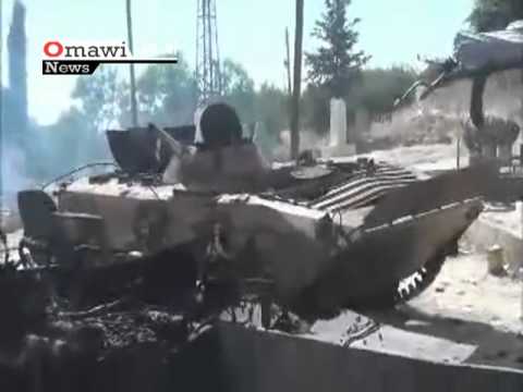 اشتباكات بين عناصر كتيبة التحرير وقوات النظام  في ريف إدلب