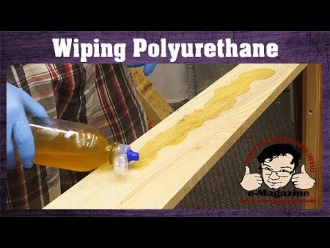 Don't buy wiping polyurethane! (How to make AND use it properly.)