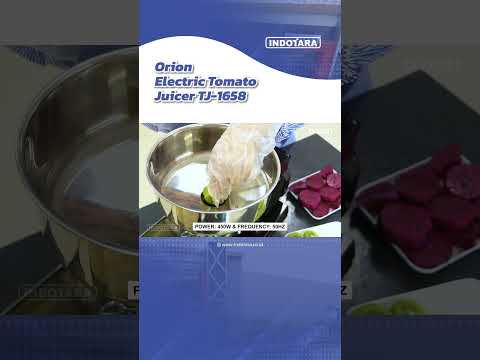 SOLUSI PRAKTIS MEMBUAT MINUMAN SEHAT - ORION ELECTRIC TOMATO JUICER TJ-1658 #shorts