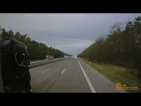 Niemcy. Cała autostrada A2 od Dreieck Werder do Kreuz Oberhausen