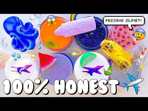 $125 Pilot Slime Famous Slime Shop Review Unboxing ✈️ Missing Slime?! 100% HONEST