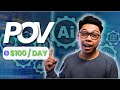 Pov You Make 100 A Day With Ai