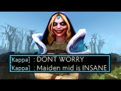 Crystal Maiden Mid Is INSANE!