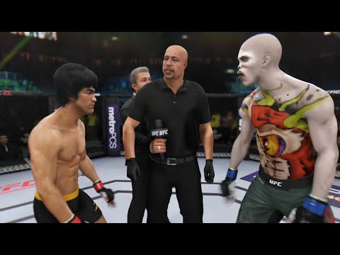 Bruce Lee vs. El Chico (EA Sports UFC 3) - Epic Battle 💯 🐲 - Dragon Fights 🐉