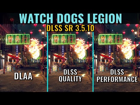Watch Dogs Legion - DLSS SR 3.5.10 - RTX 3070 - 1440p