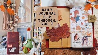 Daily journal flip through, VOL. 7, September - October 2025)