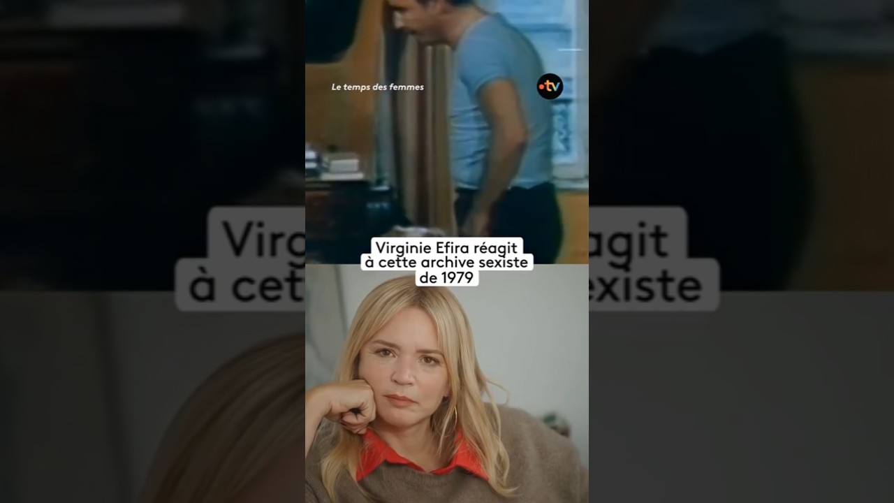 Miniature de la vidéo Virginie Efira réagit à une archive sexiste de 1979 du film Le temps des femmes ?