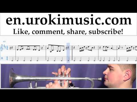 Trumpet lessons OneRepublic - Truth To Power Sheet Music Tutorial Part#2 um-i352