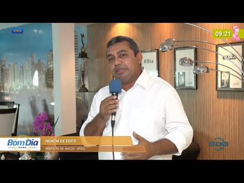 Entrevista ao vivo com o Prefeito de JaicoÌs NeneÌm de Edite 07 10 2021