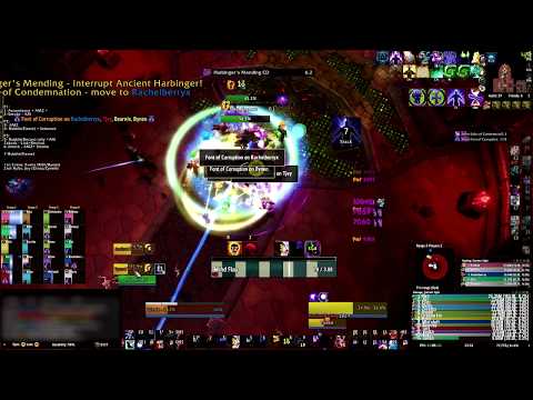 Nihilum vs Mythic Tyrant Velhari - Shadow Priest / Mage PoV