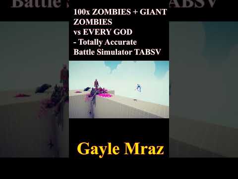 100x ROMAN TESTUDO vs 2x EVERY GOD   Totally Accurate Battle Simulator TABS#shorts 2