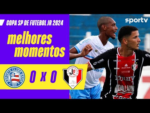 Gols e lances de Bahia x Joinville