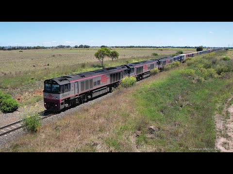 7922V SCT / SBR Dooen To Melbourne Container Train  (11/1/2024) - PoathTV Railways