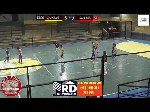 Eliminatorias de Fútbol de Salón C15 y C20 - Zona Cordillera.Caacupé vs San Bernardino.