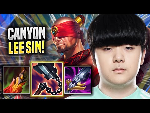CANYON DOMINATING WITH LEE SIN! - DK Canyon Plays Lee Sin JUNGLE vs Viego! | Season 2022