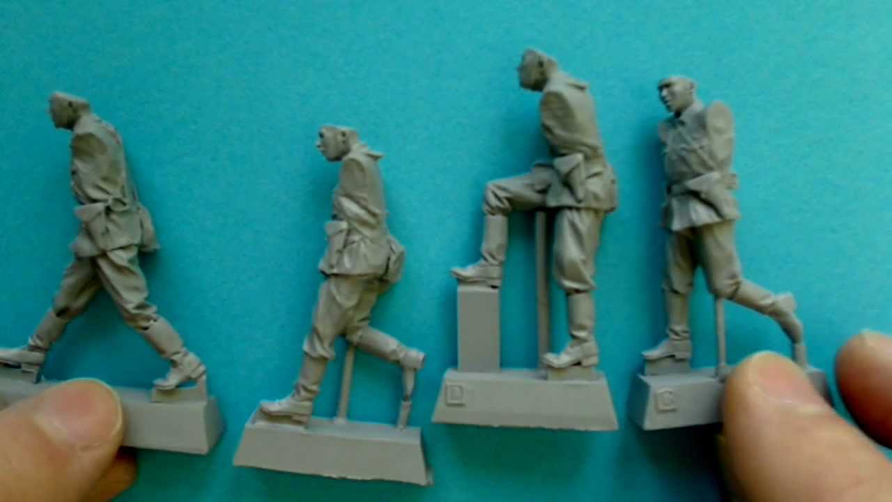 Stalingrad 1:35 German 8cm Mortar Crew, S-3001